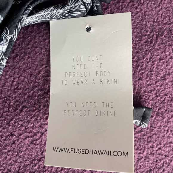 Fused Hawaii Aloha adjustable string bikini bottom “Find Your Wings” - Picture 5 of 7